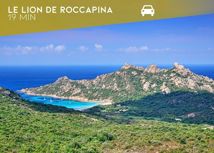 Paola - Piscine Chauffee, Nature & Calme Villa Pianottoli-Caldarello (Corsica)