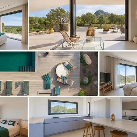 Paola - Piscine Chauffée, Nature&calme Villa Pianottoli-Caldarello (Corsica)